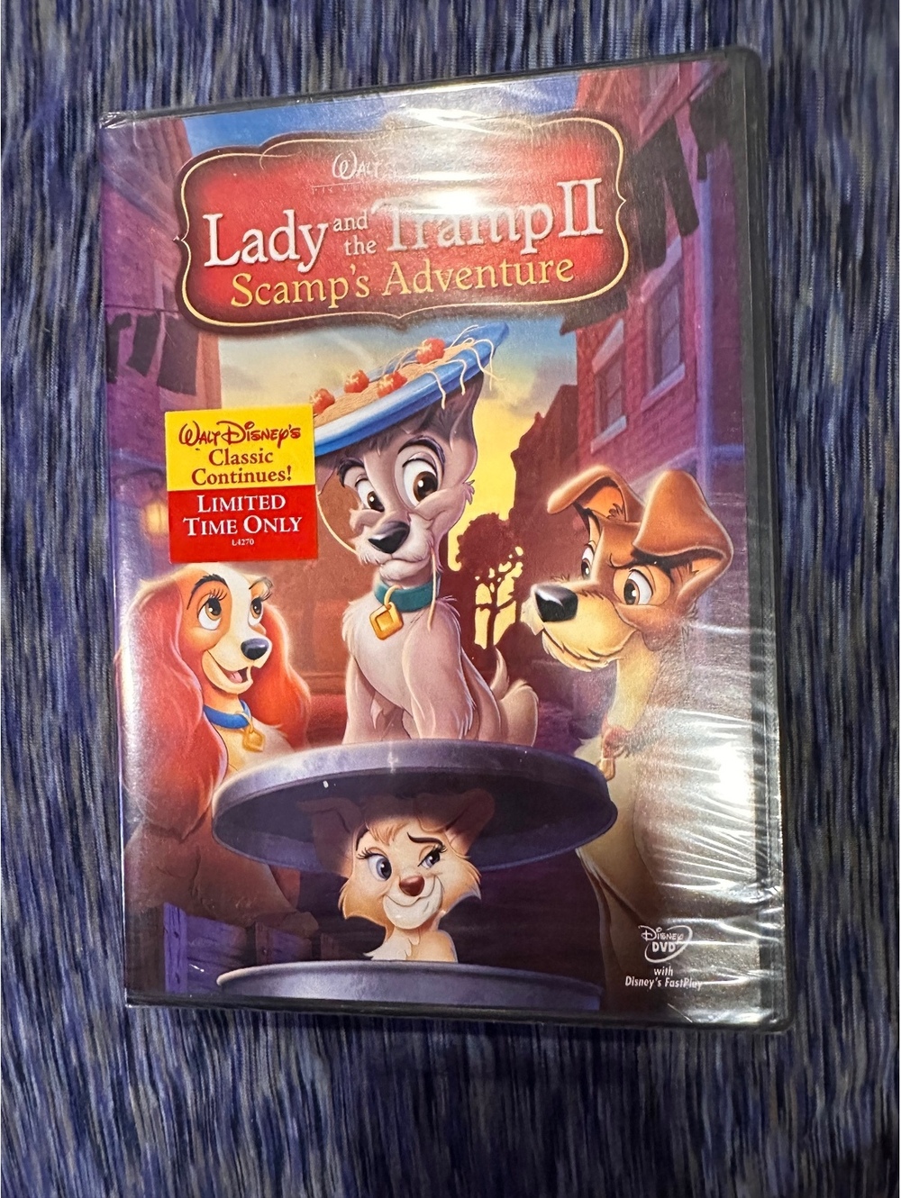 Lady and the Tramp II Scamp's Adventure DVDsealed